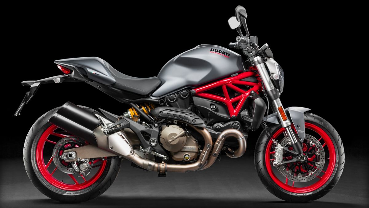 Ducati monster store red